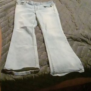 American Eagle Blue Jeans stretch size 14